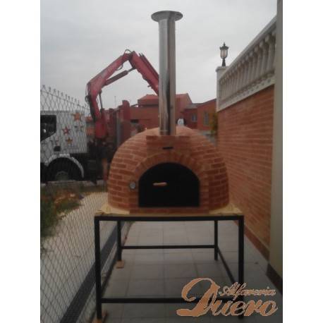 Tubo inoxidable brillo 100 cm para Hornos de Leña