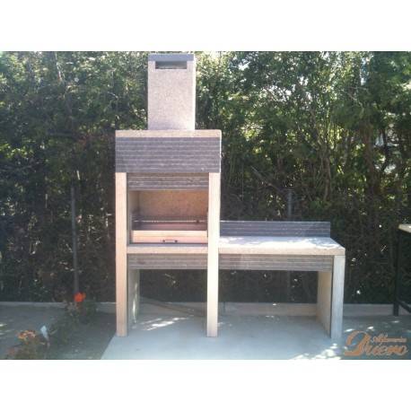 Mesado y baracoa de granito