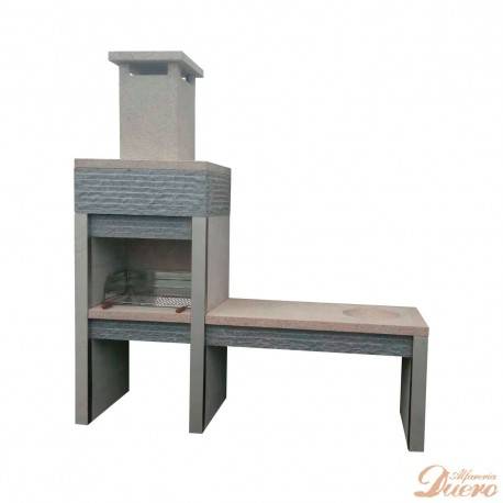 Mesado fregadero y baracoa de granito