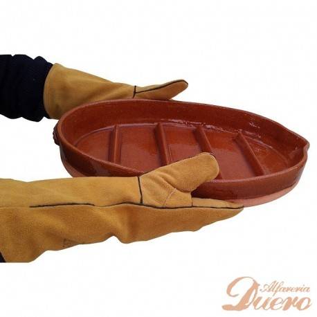 Guantes de protección térmica Categoria II para horno de leña