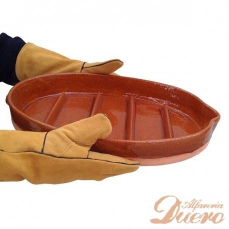 Guantes de protección térmica Categoria II para horno de leña