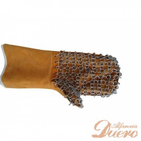 Manopla de protección mecánica y térmica para horno de leña