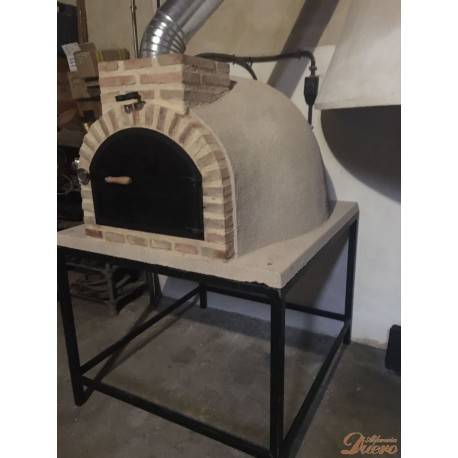 SOPORTE METALICO FIJO PARA HORNO DE LEÑA
