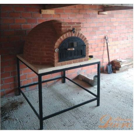 SOPORTE METALICO FIJO PARA HORNO DE LEÑA