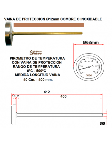 Lote Metálico para horno de leña