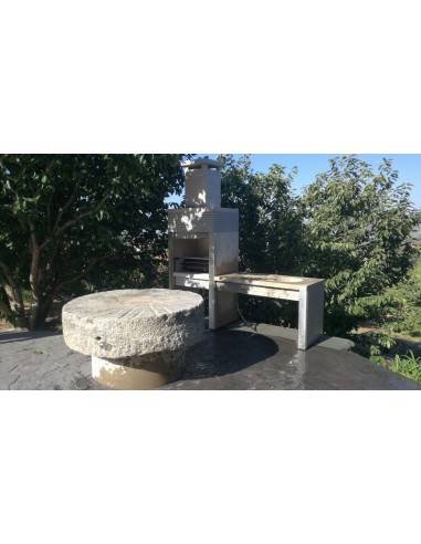 Mesa fregadero  y Barbacoa de Granito