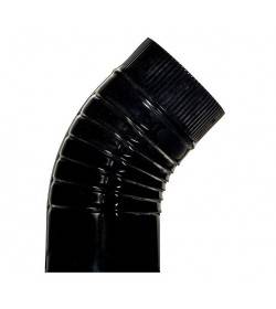 Codo vitrificado negro 45º Ø125mm para Hornos de Leña 2