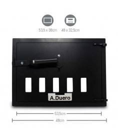 PUERTA RECTANGULAR PARA HORNILLA DE LEÑA 2