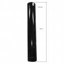 Tubo vitrificado negro Ø150 mm 100 cm para Hornos de Leña