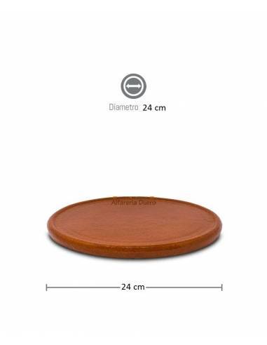 Platos planos Premium de Barro Refractario