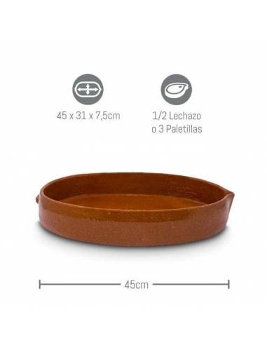 Lote de Asadores, cazuela y puchero de Barro