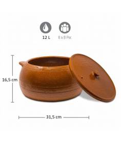 Puchero Premium Apto para Hornos de Leña 2