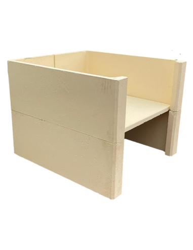 Soporte de cemento para horno de leña