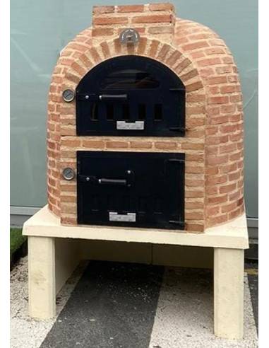 Soporte de cemento para hornilla de leña