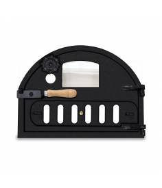 Kit de puertas de fundido para horno de leña con hornilla 2