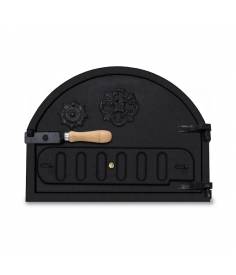 Pack de puertas de fundido para horno de leña - Puerta superior ciega 2