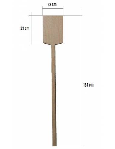 Pala de Madera para horno de leña