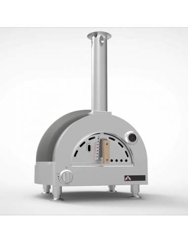Horno Portátil mixto de Leña y Gas