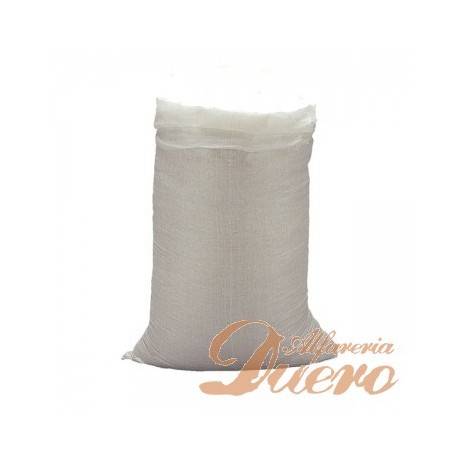 Detalle saco de barro de montaje refractario