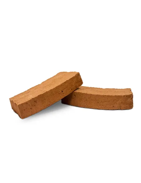 Ladrillo rústico CURVO para forrado y construcción de Hornos de Leña