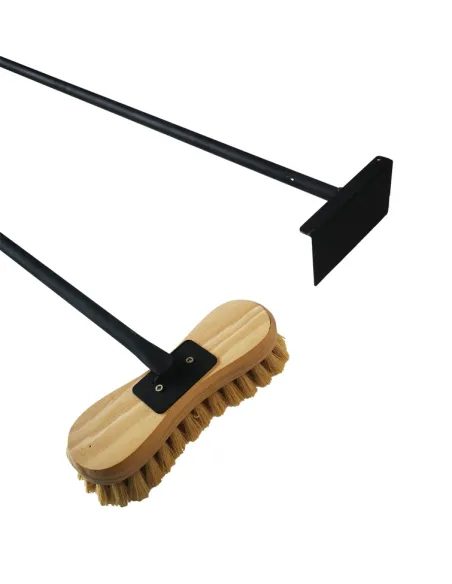 Barbacoa de hormigón sobre pegollos