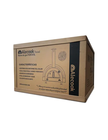 Horno Portátil Mixto de Gas y Leña ▷ Cocina Donde Quieras