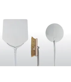 Set de Paletas  Lisas + cepillo para Horno de Pizza