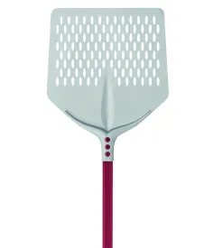 Pala de pizza en aluminio Anodizado Perforada cuadrada