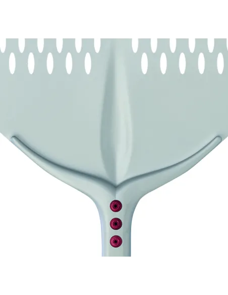 Pala de pizza en aluminio Anodizado Perforada cuadrada