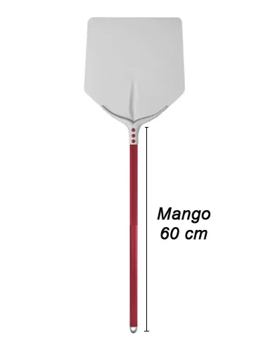 Imagen completa de pala cuadrada para pizza