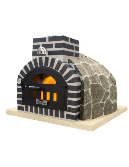 » Elige tu Horno de Leña con Acabado en Piedra Natural