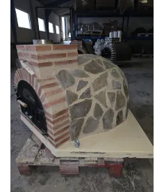 Oferta Horno de Leña tradicional en esquina de 90cm modelo Praga