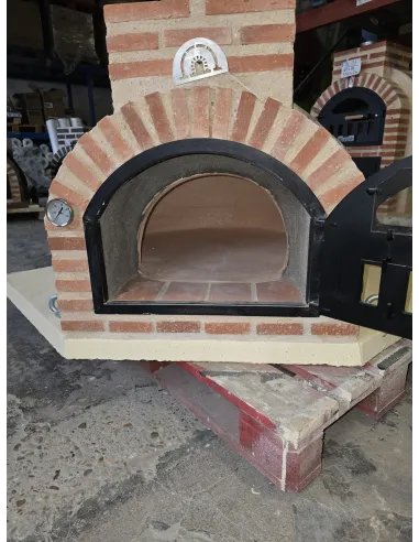 Oferta Horno de Leña tradicional en esquina de 90cm modelo Praga