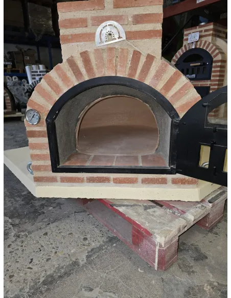 Oferta Horno de Leña tradicional en esquina de 90cm modelo Praga