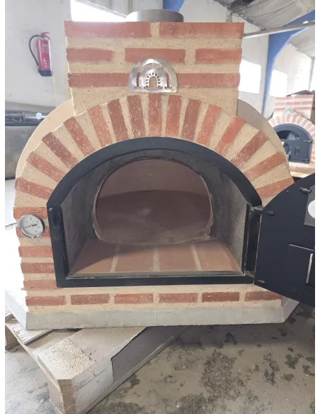 Oferta Horno de Leña en esquina modelo Madrid 75cm