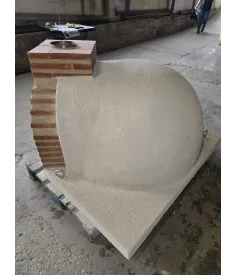 Oferta Horno de Leña tradicional Madrid esquinado 100cm