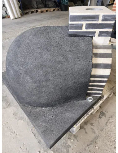 Liquidación Horno de Leña tradicional en esquina de 90cm modelo Berlín