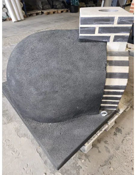 Liquidación Horno de Leña tradicional en esquina de 90cm modelo Berlín