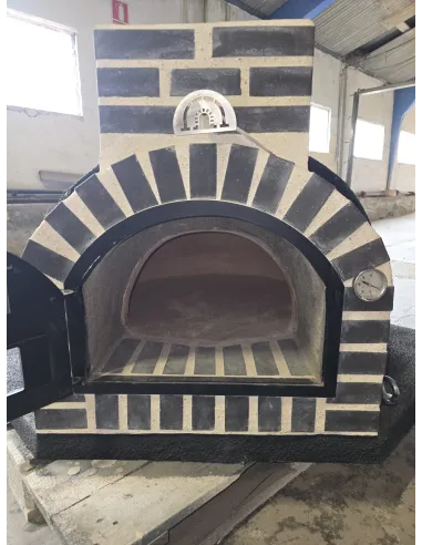 Liquidación Horno de Leña tradicional en esquina de 90cm modelo Berlín