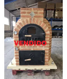 Hornilla de Leña Toronto 80 puertas de hierro fundido