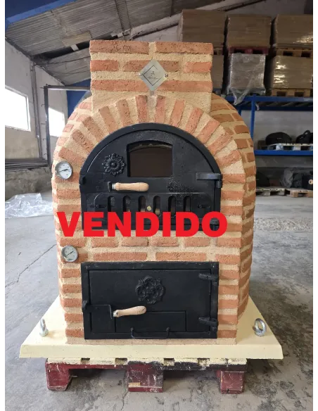 Hornilla de Leña Toronto 80 puertas de hierro fundido