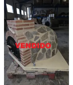 Oferta Horno de Leña tradicional en esquina de 90cm modelo Praga