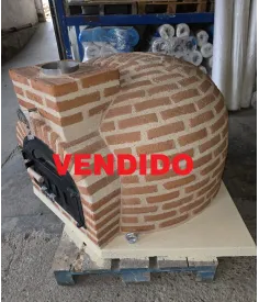 Liquidación Horno de Leña tradicional en esquina 85cm modelo Venecia