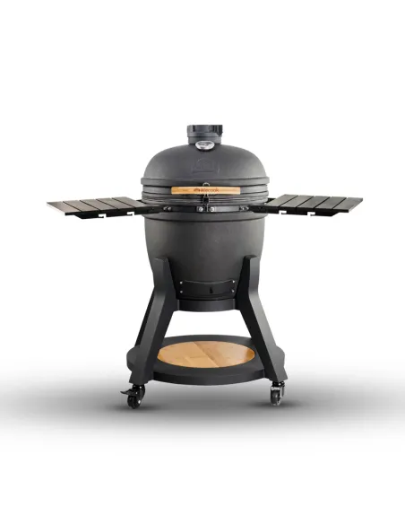 Barbacoa Kamado Alecook Elite II con soporte y ruedas