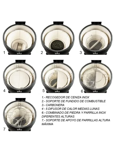 Barbacoa Kamado Alecook Elite