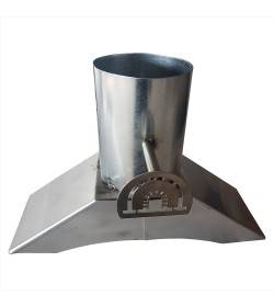 Tiro Ø150mm con regulador INOXIDABLE ALECOOK  2