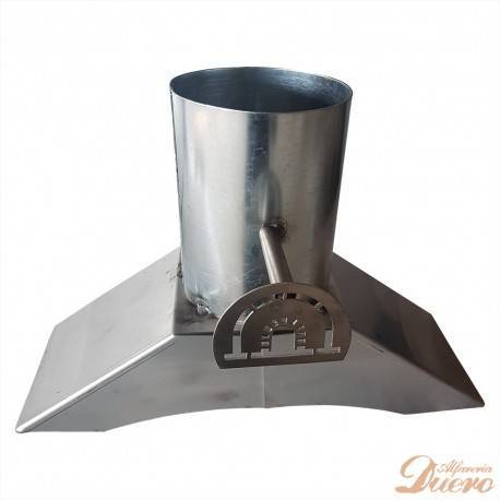 Tiro 150 mm Ø Inoxidable Especial Hornos Leña