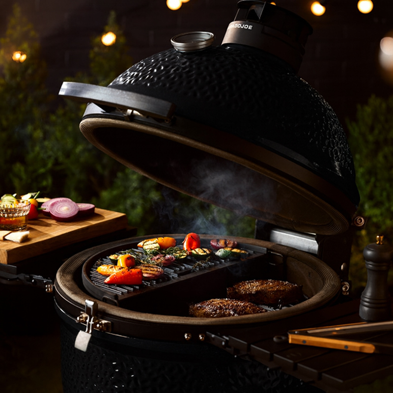 Imagen del modelo Kamado Joe Classic III con carrito